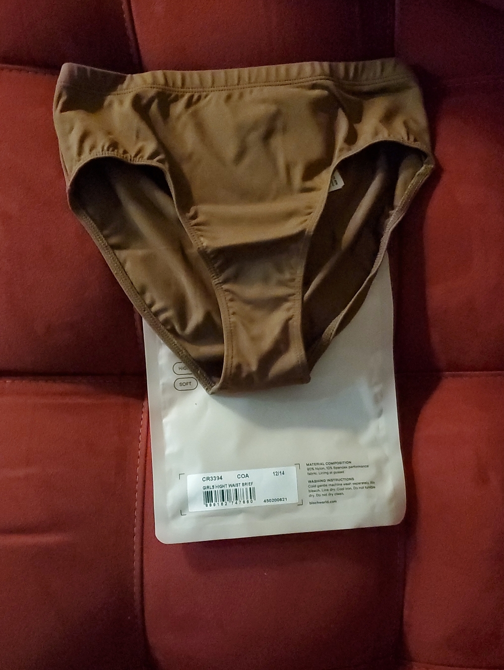 Brown Dance Briefs